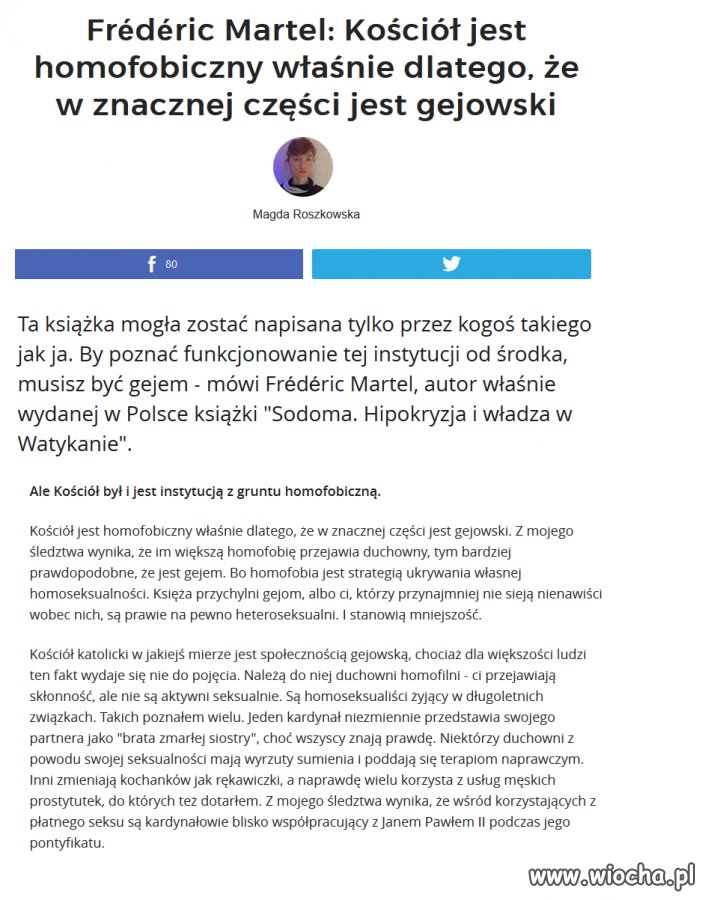 Krótka teza na temat tego, czemu Kościół