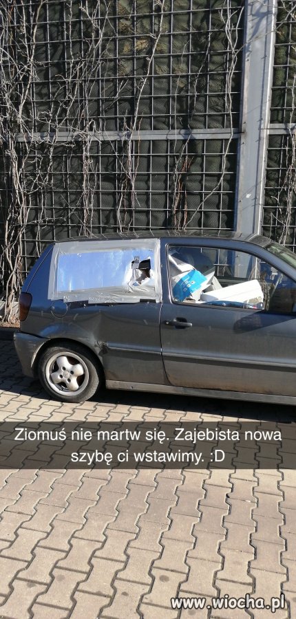 Nie ma to jak nowa szyba. 