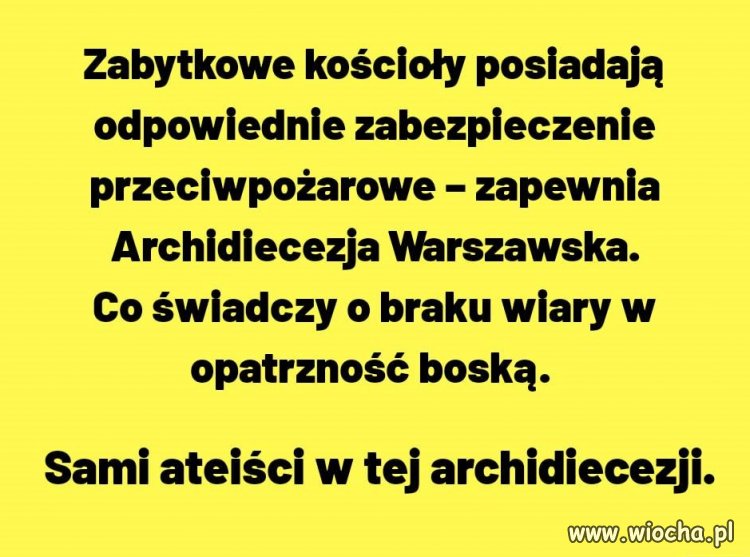 Ludzie małej wiary ...