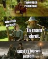 Twój uber podjechał