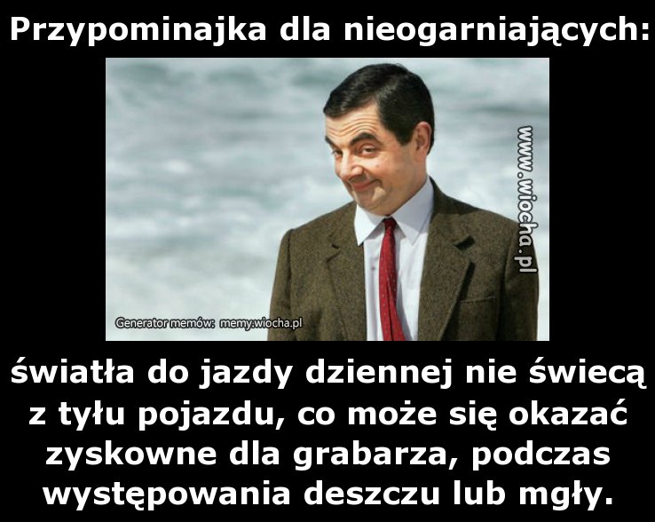 Przypominajka dla nieogarniających: