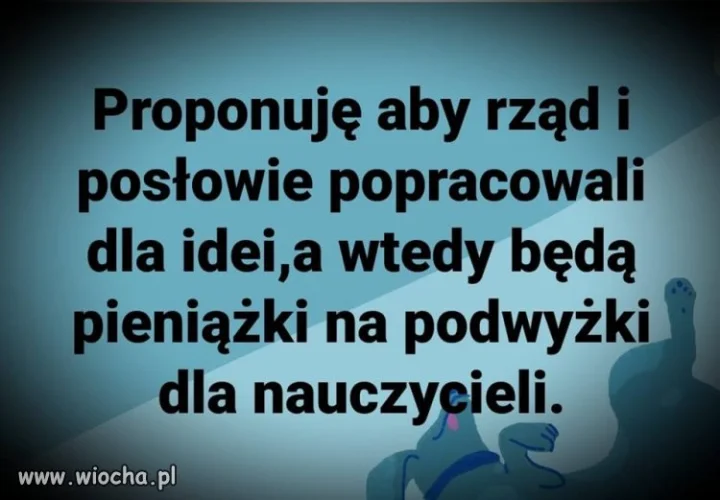 Taka propozycja ...