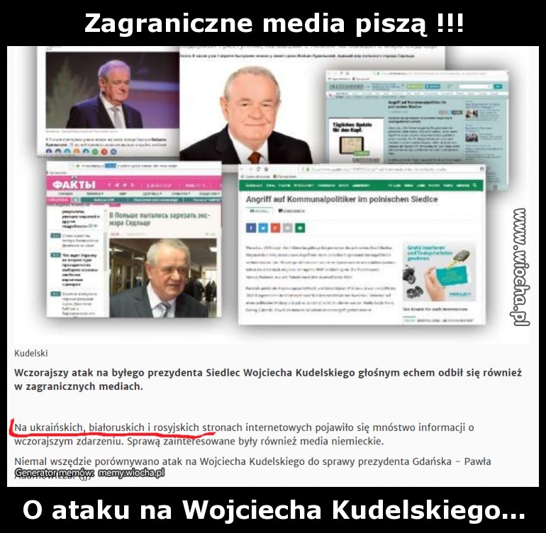 Zagraniczne media piszą !!!