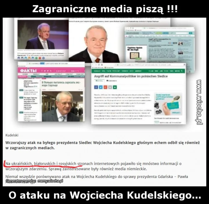 Zagraniczne media piszą !!!