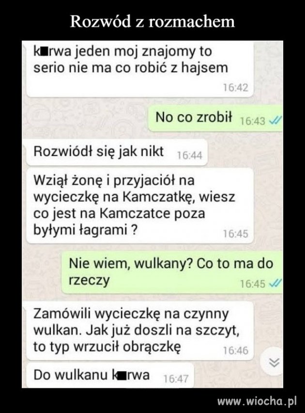 Rozwód z rozmachem.