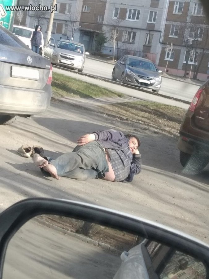 Zaparkował sobie