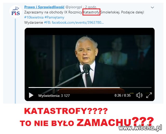 To nie było zamachu ?