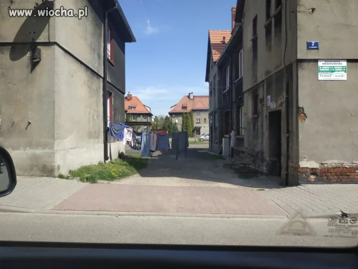 Pranie w Zabrzu suszą wszędzie