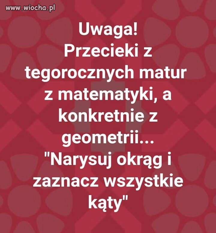 Z cyklu matura 
