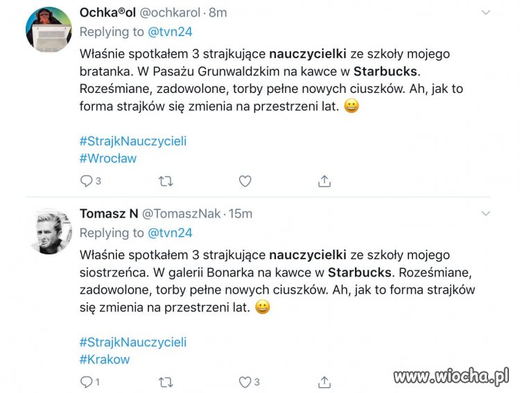 Rozpoznał 3 nauczycielki bratanka