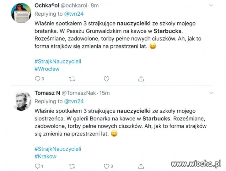 Rozpoznał 3 nauczycielki bratanka