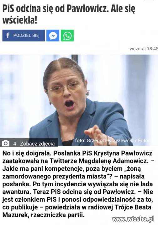 Doigrała się...