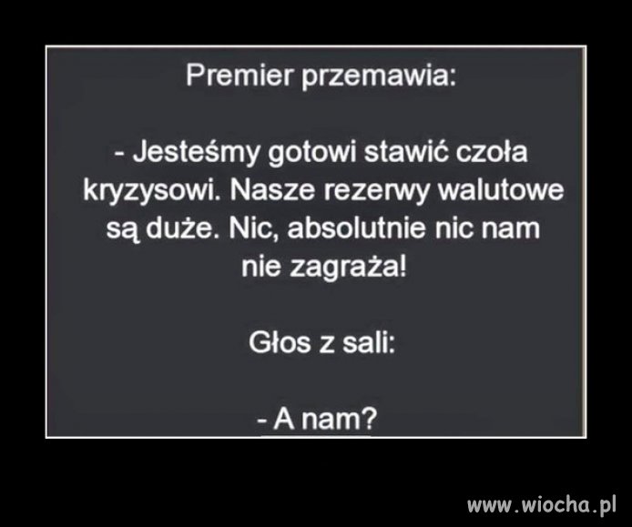 Bo rząd się zawsze wyżywi ...