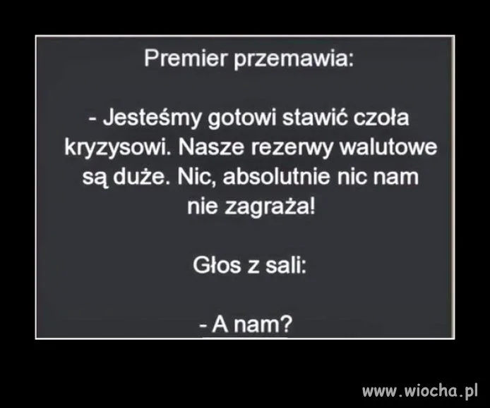 Bo rząd się zawsze wyżywi ...