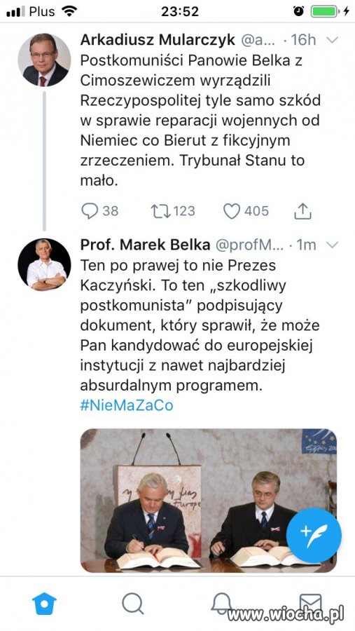 Tweeterowe przepychanki