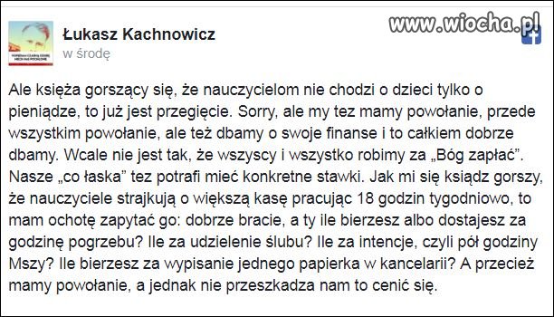 Rozsądny głos księdza