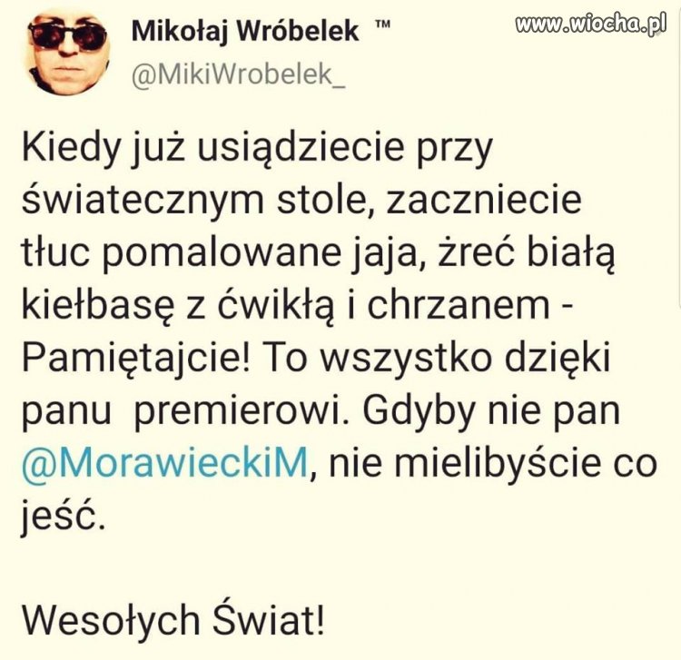 Nie zapomnijcie też podziękować ...