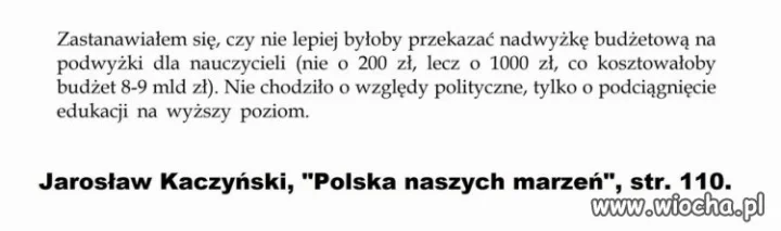No i się zastanowił