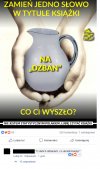 Zabawa na stronce czytelniczej na fb