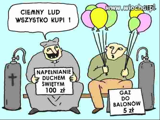 Ciemny lud wszystko kupi
