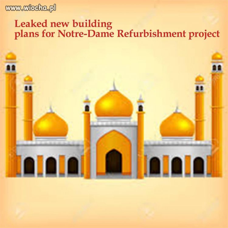 Nowy plan odbudowy Katedry Notre-Dame