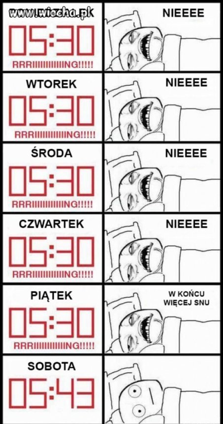 Kiedy przychodzi