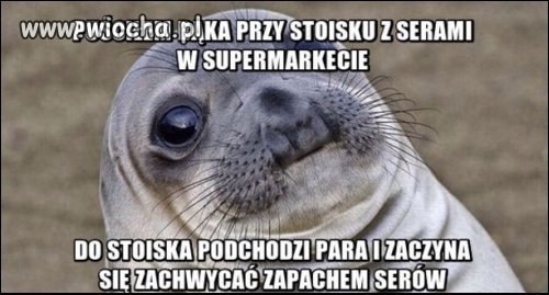 Puściłem bąka przy stoisku 