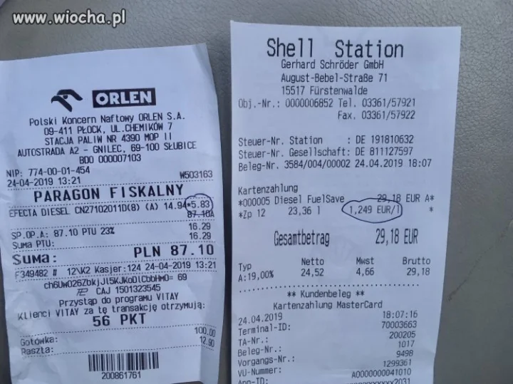 Właśnie przegoniliśmy Niemców!
