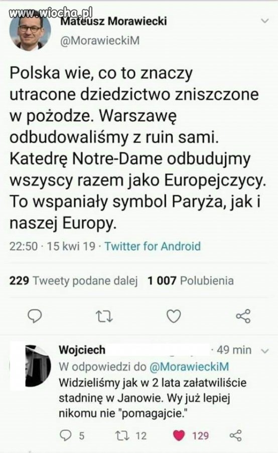 Premier Morawiecki. 