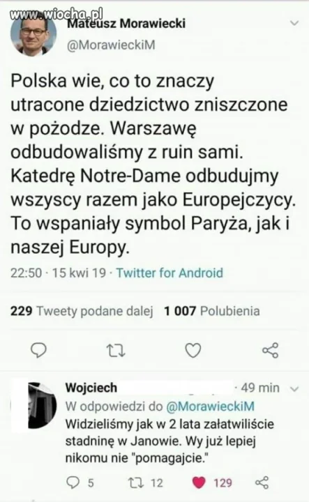Premier Morawiecki. 