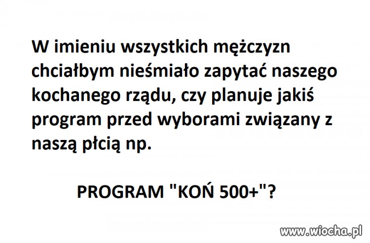 O nas zapomnieli..