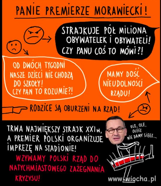 Panie premierze Morawiecki!