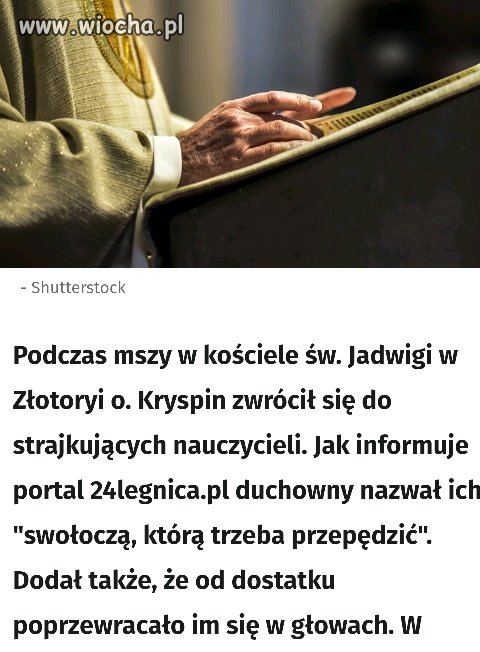 Faktycznie jest w tym kraju pewna