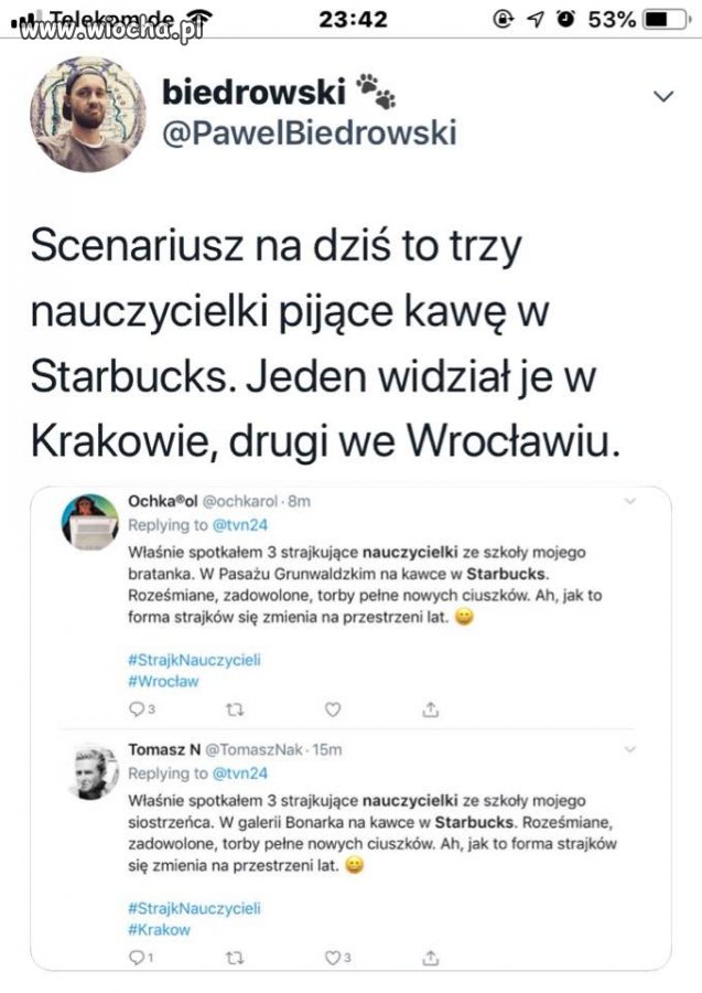 PISowskie trolle nie są zbyt ambitne...
