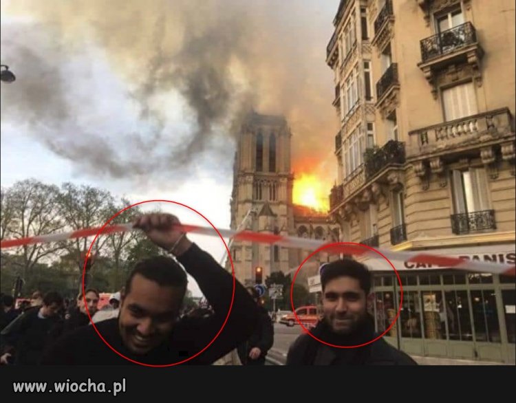 Płonie katedra Notre Dame w Paryżu