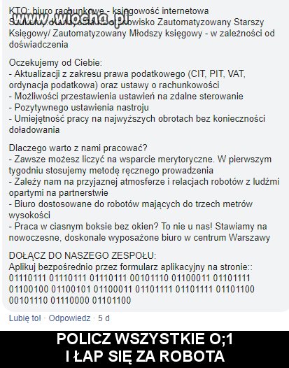 Takie rzeczy tylko na festzbuku. 