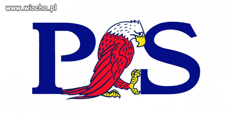 Nowe logo PiS-u,nawet Orzeł ma dość