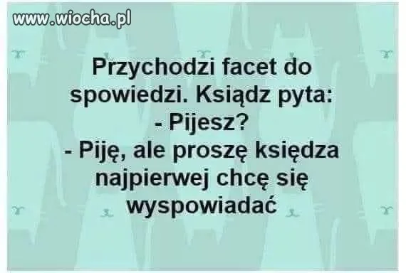 U spowiedzi