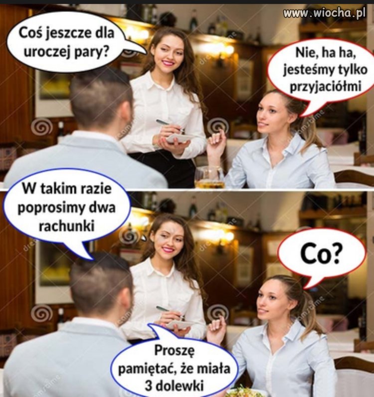 Z przyjaciółką na kolacji