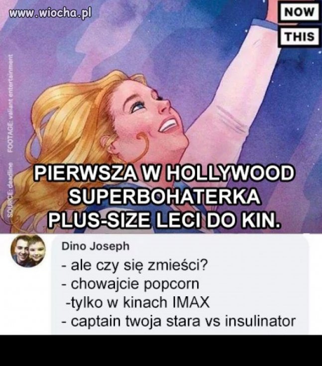 Superbohaterka plus-size