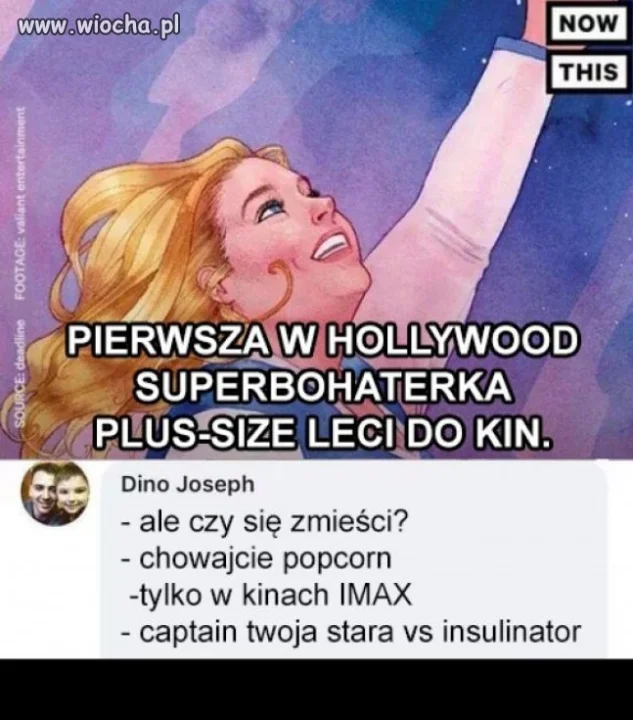 Superbohaterka plus-size