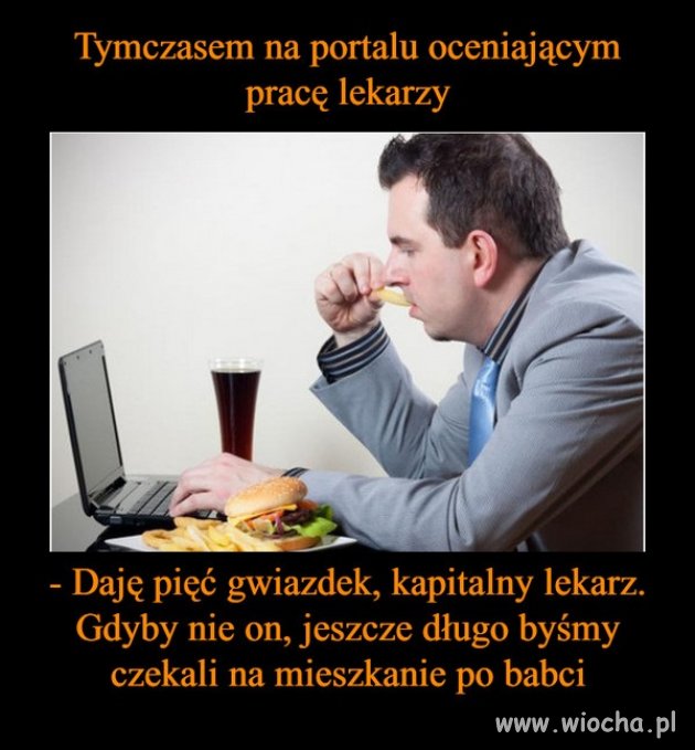 Pięć gwiazdek dla lekarza