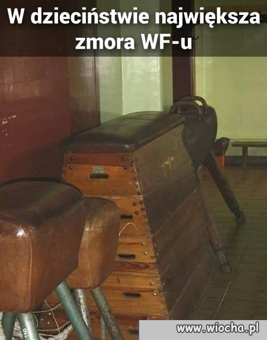 Przynajmniej nie mieliśmy problemów z kręgosłupem
