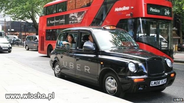 To zdjęcie mówi wszystko-TAXI UBER nie TAXI BURAK