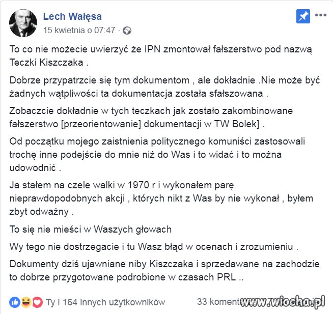 Czasami mam wrażenie że ktoś troluje jego konto