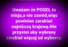 Panie marszałku, to posłowie i senatorowie powinni