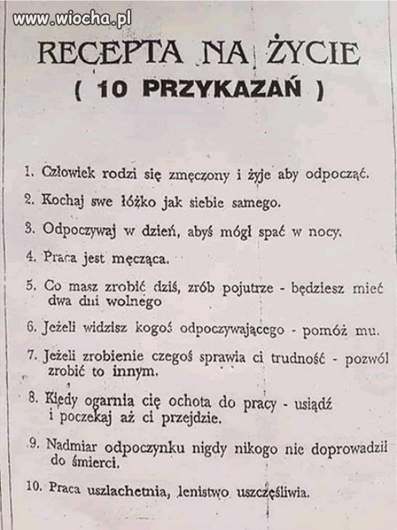 Taka sobie recepta