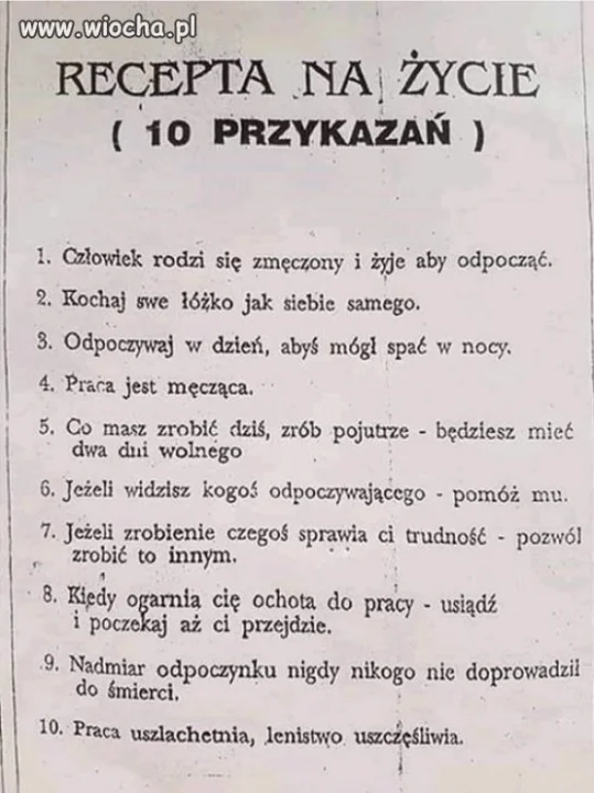 Taka sobie recepta