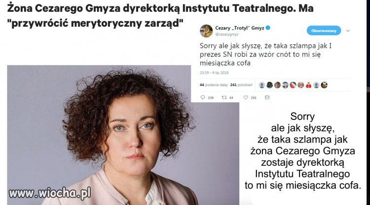 Karma wraca. 