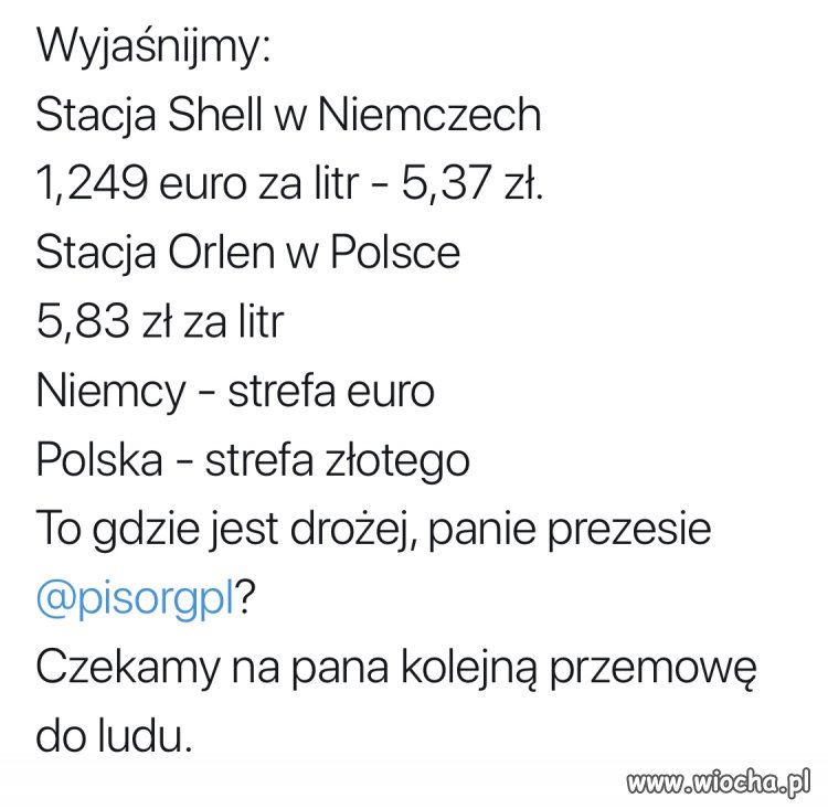 I co prezesie gdzie taniej ?